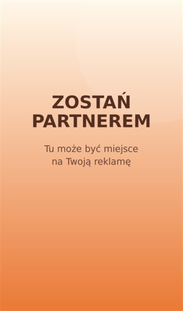 Reklama: Zostań partnerem. Tu może być miejsce na Twoją reklamę.